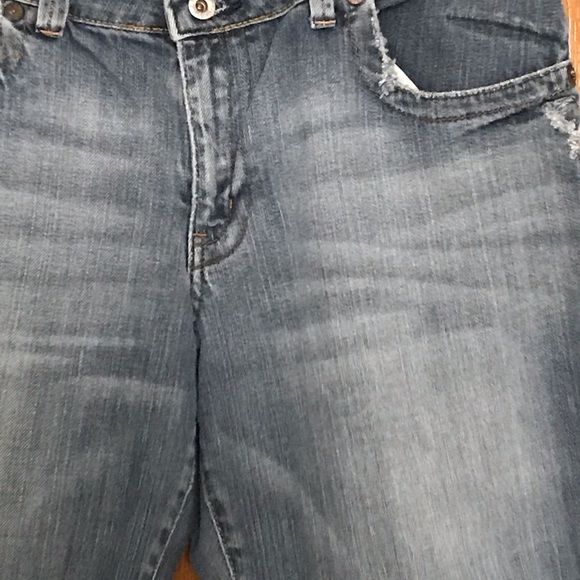 Ralph Lauren Polo Cropped Distressed Jeans - Picture 3 of 7